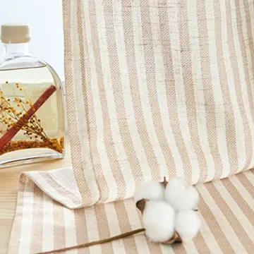 Jinchan Linen Curtains for Living Room and Bedroom