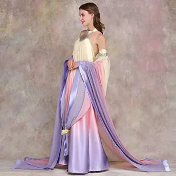 CosplayDiy Women's Dress for Queen Padme Amidala Cosplay XS