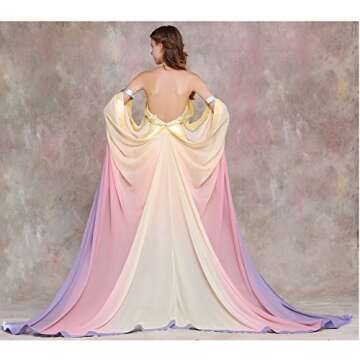CosplayDiy Women's Dress for Queen Padme Amidala Cosplay XS