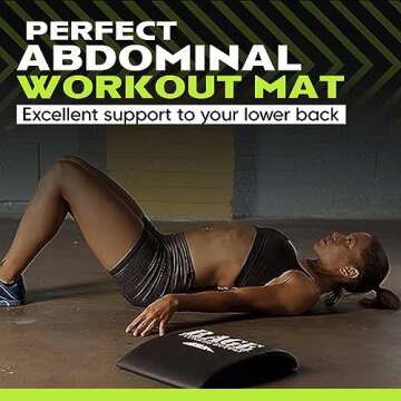 Rage Fitness Ab Mat for Core Training & Comfort