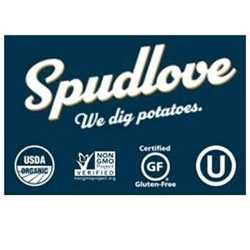 SpudLove Organic Sea Salt & Vinegar Thick-Cut Potato Chips