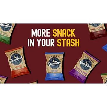 SpudLove Organic Sea Salt & Vinegar Thick-Cut Potato Chips