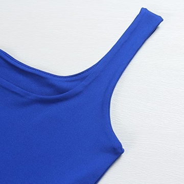 Artfish Women's Seamless Crop Tank for Active Style