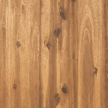 Walker Edison Durable Acacia Wood Outdoor Dining Chairs