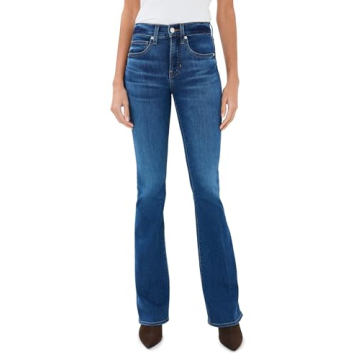 Veronica Beard Women's Beverly High Rise Skinny Flare Jeans in Bright Blue - Size 28