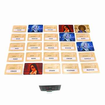 Lark & Clam Codenames Deep Undercover 2.0 - Game Night Party Board Game for Adults, Limited Edition