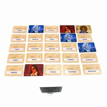 Lark & Clam Codenames Deep Undercover 2.0 - Game Night Party Board Game for Adults, Limited Edition