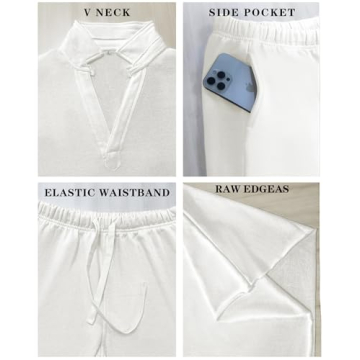 Yioaga Women Tracksuits 2 Piece Set for Travel & Lounging