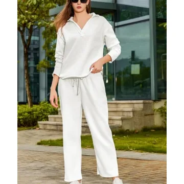 Yioaga Women Tracksuits 2 Piece Set for Travel & Lounging