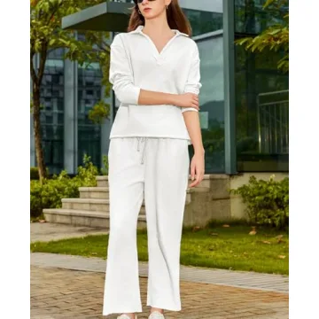 Yioaga Women Tracksuits 2 Piece Set for Travel & Lounging