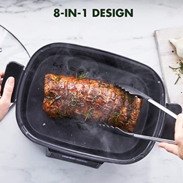 GreenPan 6.5QT Multi-Cooker: Versatile 8-in-1 Cooking Solution