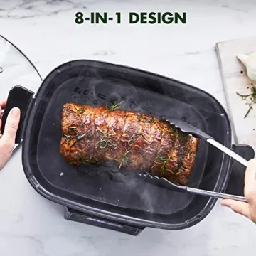 GreenPan 6.5QT Multi-Cooker: Versatile 8-in-1 Cooking Solution