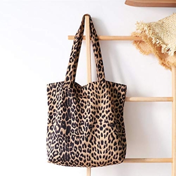 Leopard Shoulder Bag Stylish Tote for Women