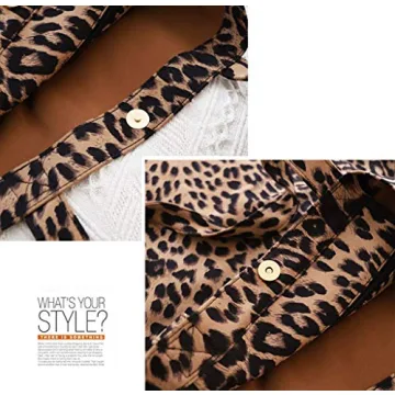 Leopard Shoulder Bag Stylish Tote for Women