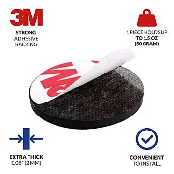 Magnetic Dots 120pcs - Strong Adhesive Craft Magnets for DIY