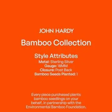 Bamboo Silver Hoop Earrings (18)