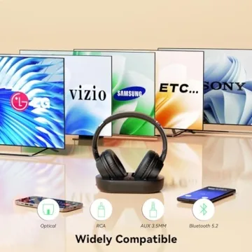 SKYCOMET Wireless Headphones for TV: Ultimate Gift for Seniors