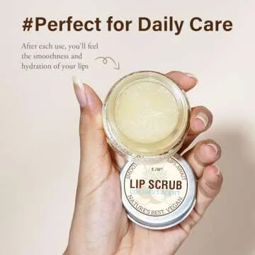 EJW Nourishing Lip Scrub - Exfoliate & Hydrate for Soft Lips