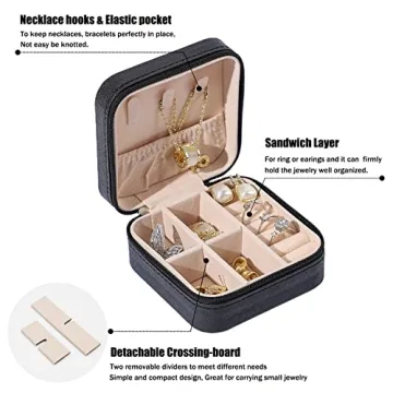 Secure Travel Organizer for Jewelry - MODENGKONGJIAN Case