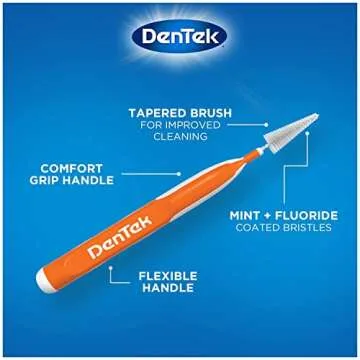 DenTek Easy Brush - Exceptional Cleaning for Braces