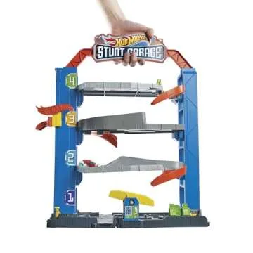 Hot Wheels City Stunt Garage Fun for Kids Ages 3-8