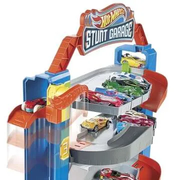 Hot Wheels City Stunt Garage Fun for Kids Ages 3-8