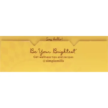 Simple Mills Honey Cinnamon Sweet Thins for Healthy Snacking