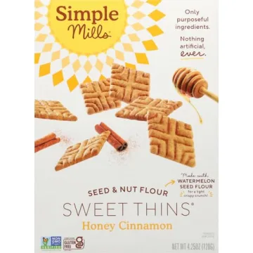 Simple Mills Honey Cinnamon Sweet Thins for Healthy Snacking
