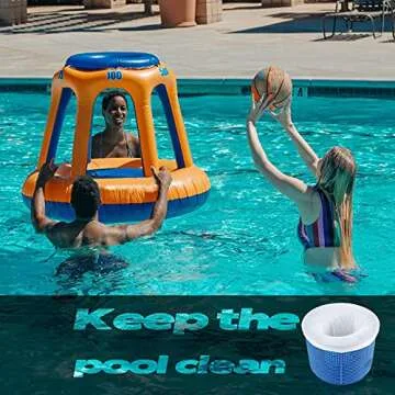 30-Pack Pool Skimmer Socks for Cleaner Water