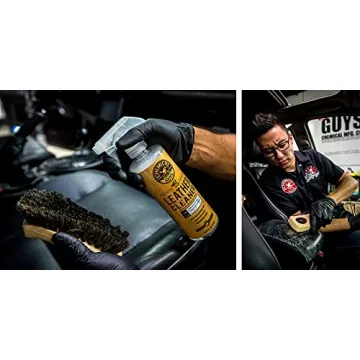 Chemical Guys ACC_S95 Long Bristle Horse Hair Leather Cleaning Brush for Car Interiors, Furniture, Sneakers, Boots, and More (Works on Natural, Synthetic, Pleather, Faux Leather and More)