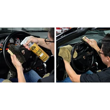 Chemical Guys ACC_S95 Long Bristle Horse Hair Leather Cleaning Brush for Car Interiors, Furniture, Sneakers, Boots, and More (Works on Natural, Synthetic, Pleather, Faux Leather and More)