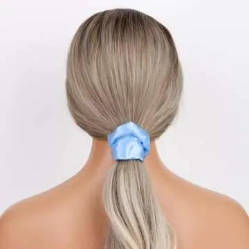 16 Luxury Satin Scrunchies for Bridesmaids and Teams