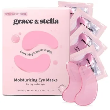 grace & stella Award Winning Under Eye Mask - Valentines Gifts - Gifts for Mom - Reduce Dark Circles...