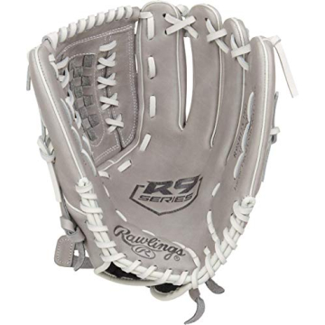 Rawlings R9 Fastpitch Softball Glove 12.5 Grey