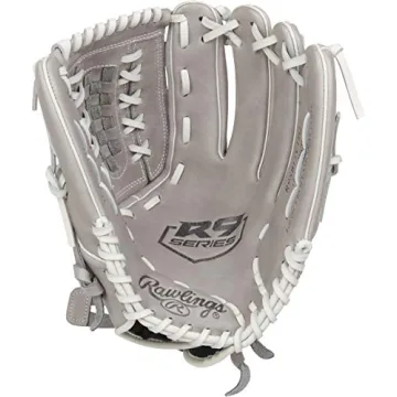 Rawlings R9 Fastpitch Softball Glove 12.5 Grey