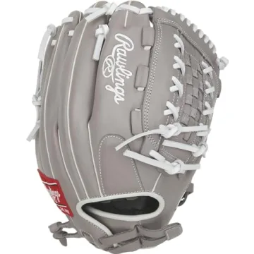 Rawlings R9 Fastpitch Softball Glove 12.5 Grey