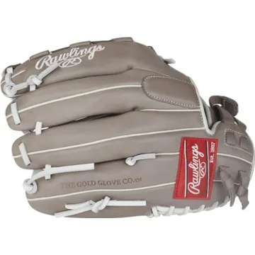 Rawlings R9 Fastpitch Softball Glove 12.5 Grey