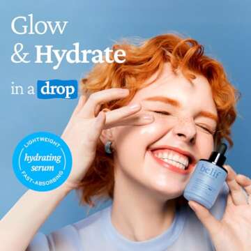 belif Super Drops Multi-7 Hyaluronic Hydrating Serum - 24-hr Moisturization, Hyaluronic Acid, Panthe...