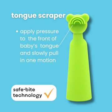 oogiebear Baby Finger Brush - Gentle Oral Care for Toddlers