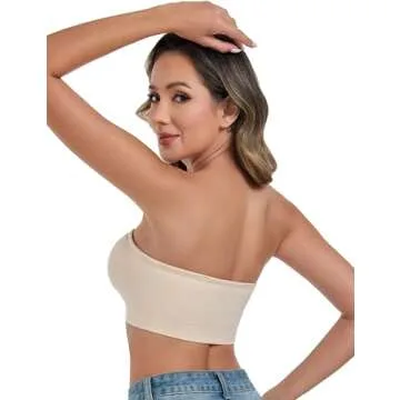 ANGOOL Strapless Bra for Women - Comfortable & Versatile