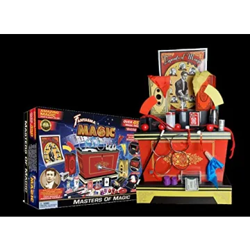 Fantasma Masters of Magic Set - Starter Magic Kit for Kids and Adults - Learn 450+ Magic Tricks - Boys and Girls Ages 8 and Older , Blue