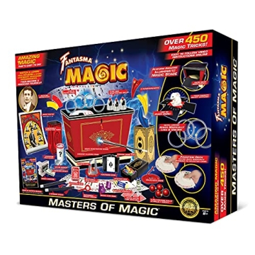 Fantasma Masters of Magic Set - Starter Magic Kit for Kids and Adults - Learn 450+ Magic Tricks - Boys and Girls Ages 8 and Older , Blue