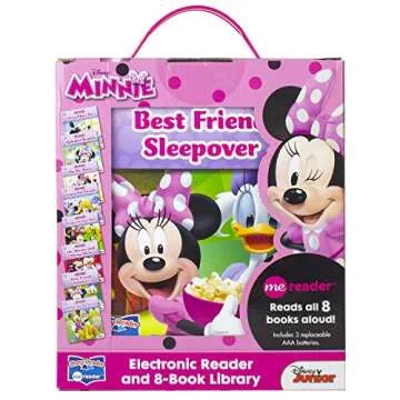 Disney Minnie Mouse - Me Reader Electronic Reader and 8 Sound Book Library - PI Kids