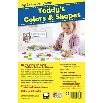 HABA Teddy's Colors and Shapes for Toddlers - Educational Fun