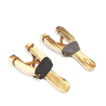 POPAY Wooden Slingshot - Fun for All Ages Outdoor Toy