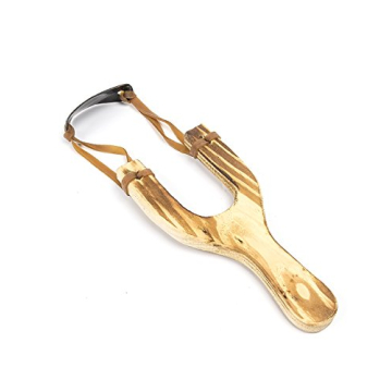 POPAY Wooden Slingshot - Fun for All Ages Outdoor Toy