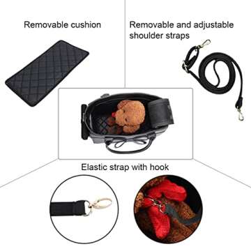 Stylish ARTLINE Dog Purse Carrier for Travel Pets