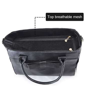 Stylish ARTLINE Dog Purse Carrier for Travel Pets