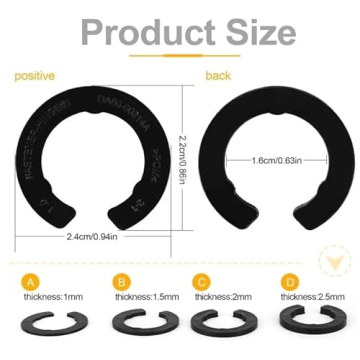 8 Pcs Upgraded Refrigerator Hinge Shim Kits for Samsung Models