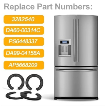 8 Pcs Refrigerator Hinge Shim Kits for Samsung Models